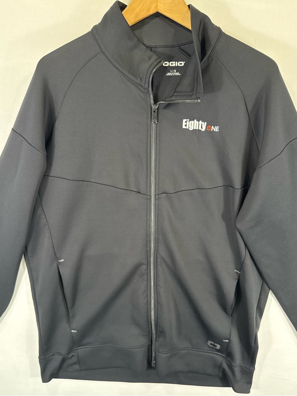 OGIO EightyOne Men's Black Full-Zip Performance Jacket